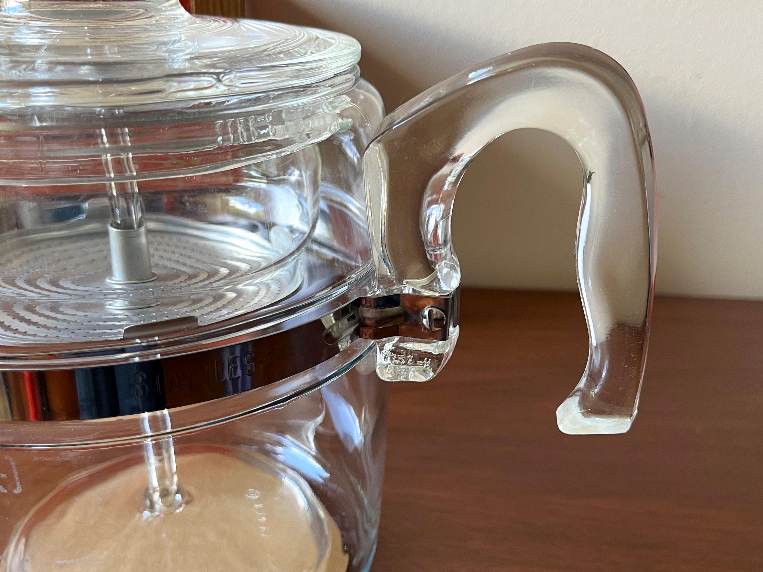 ヴィンテージ パイレックス フレームウェア 9カップ パーコレーター