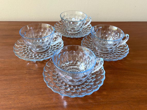 ファイヤーキング　アズライトC&S　4セット 4つセット】ファイヤーキング カップ&ソーサー ファイヤーキング