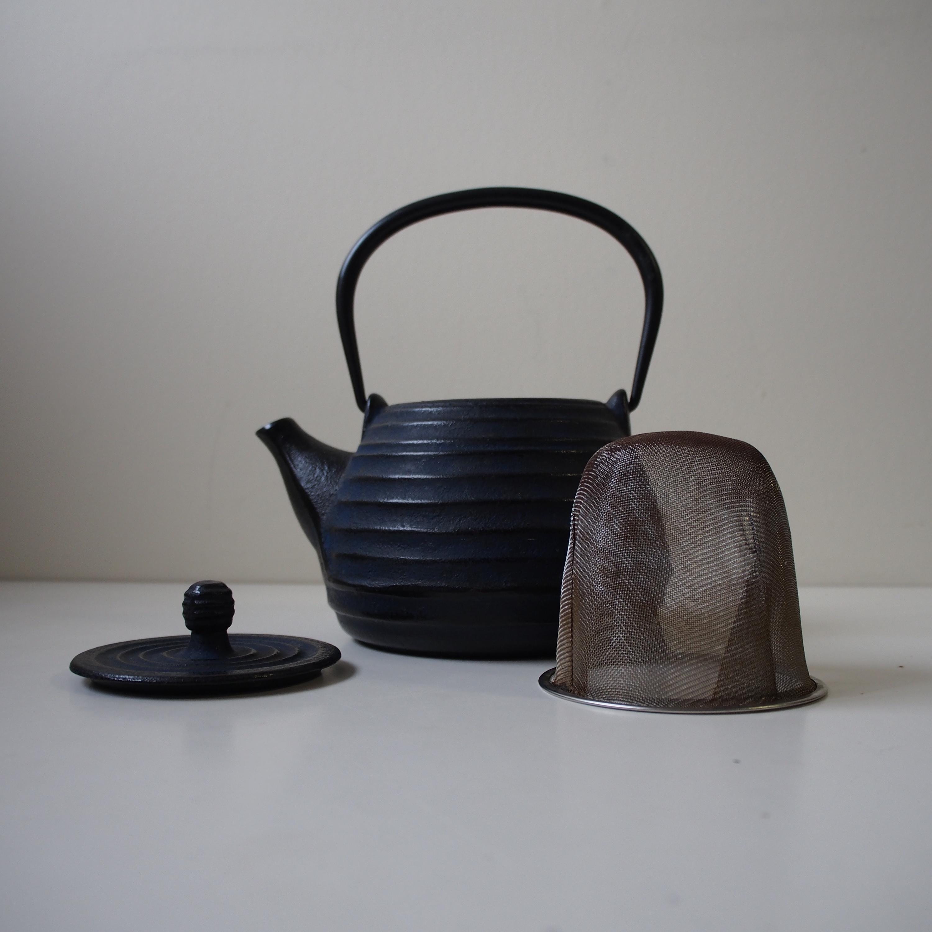 Vintage Japanese Iron Teapot Tetsu Kyusu - Etsy