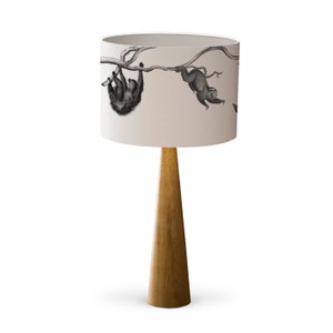 Sloths Large Drum Lampshade image 6