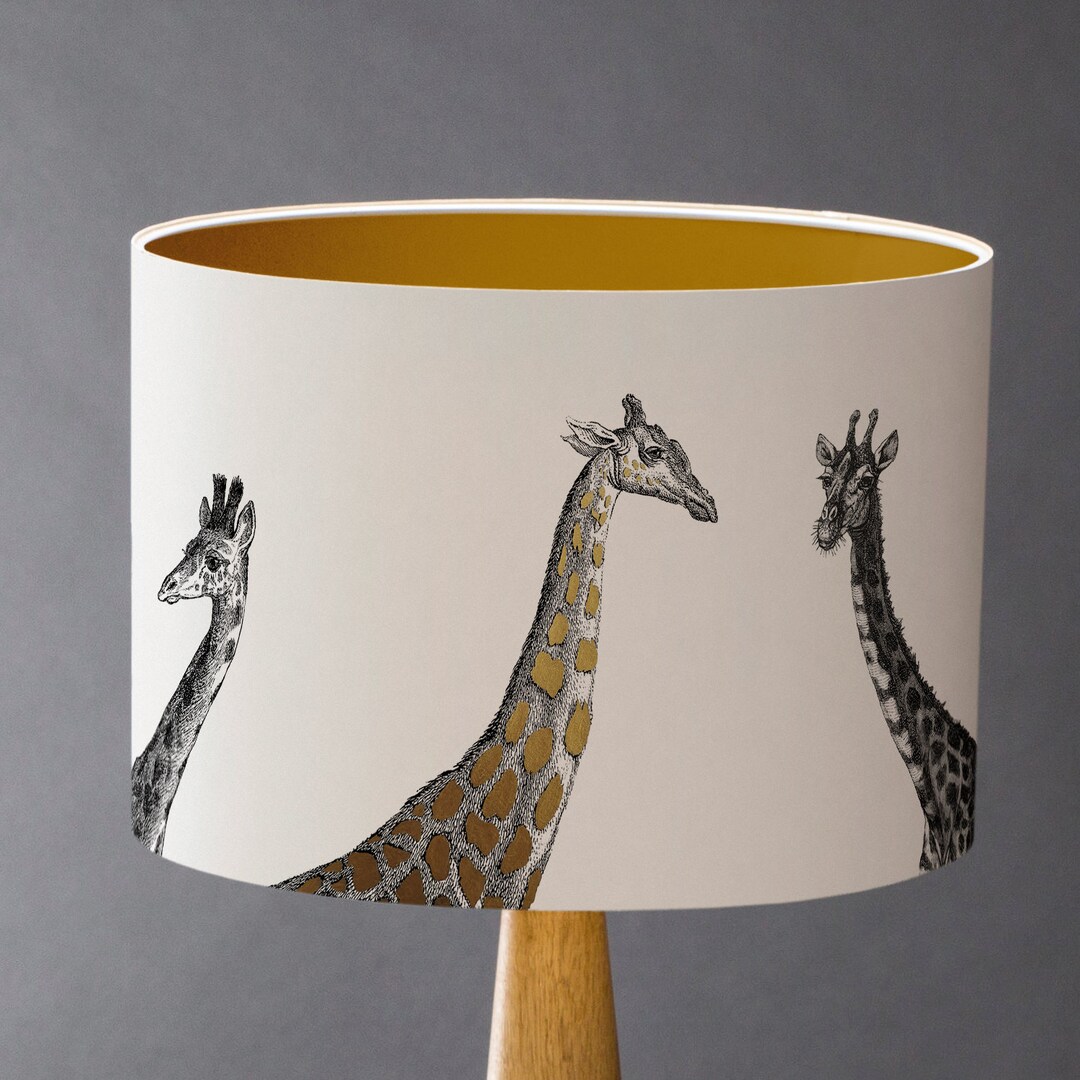 Giraffe outlet lamp shade