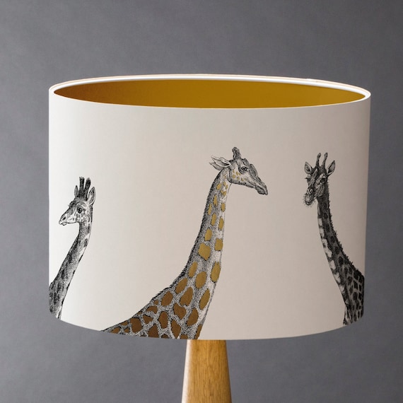Towering Above - Large Giraffes Lampshade