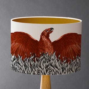 Phoenix - Large Drum Lampshade