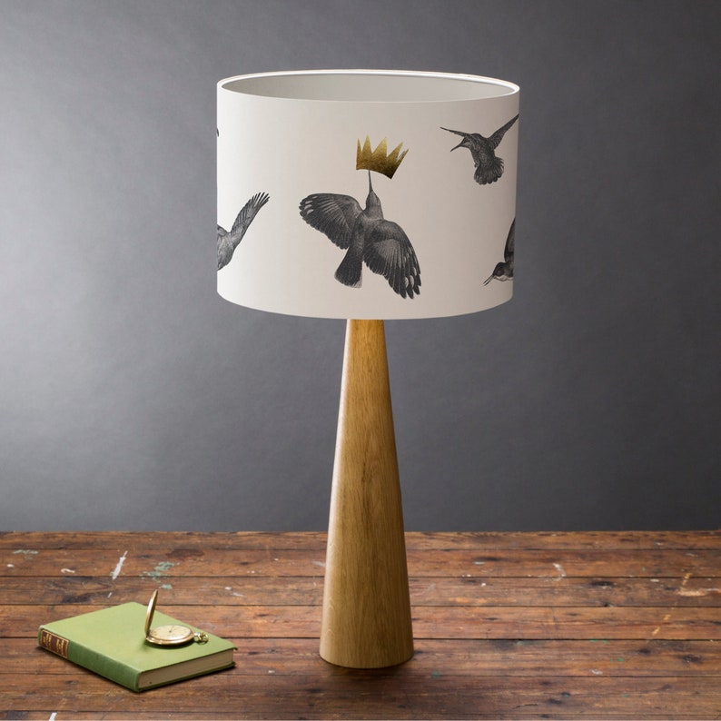 Hummingbirds Large Drum Lampshade image 3