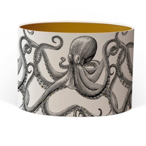 Let's Twist Again Medium Octopus Drum Lampshade image 5