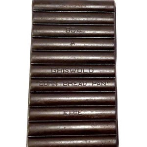 Griswold 954 A Cast Iron Camp Fire Corn Bread Stick Pan French Roll Baking Mold