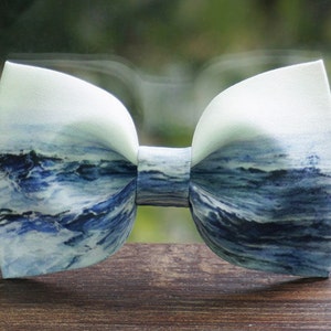 Big Waves Ocean Bowtie bow tie