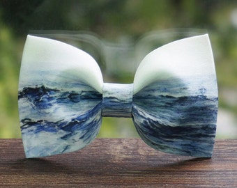 Große Wellen Ocean Bowtie Fliege