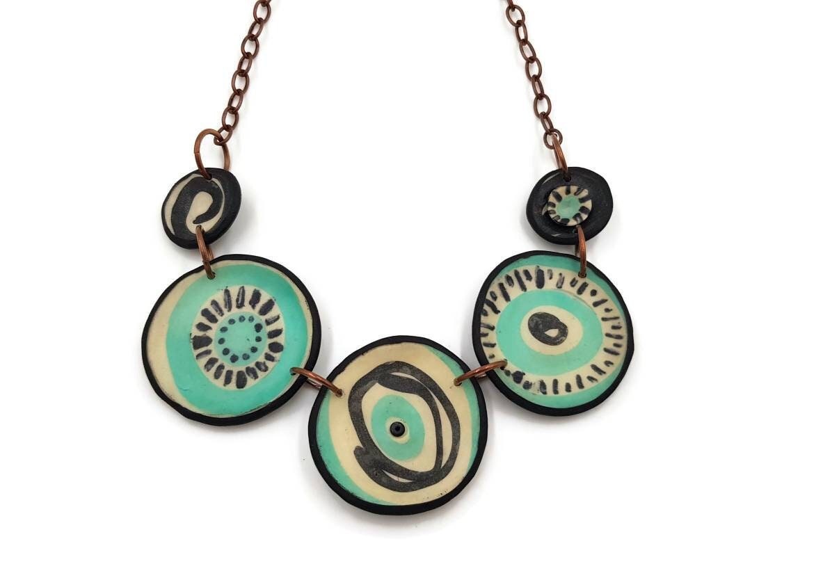 Colorful Necklace Statement Necklace 
