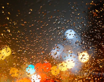 Rain Drops on a Window