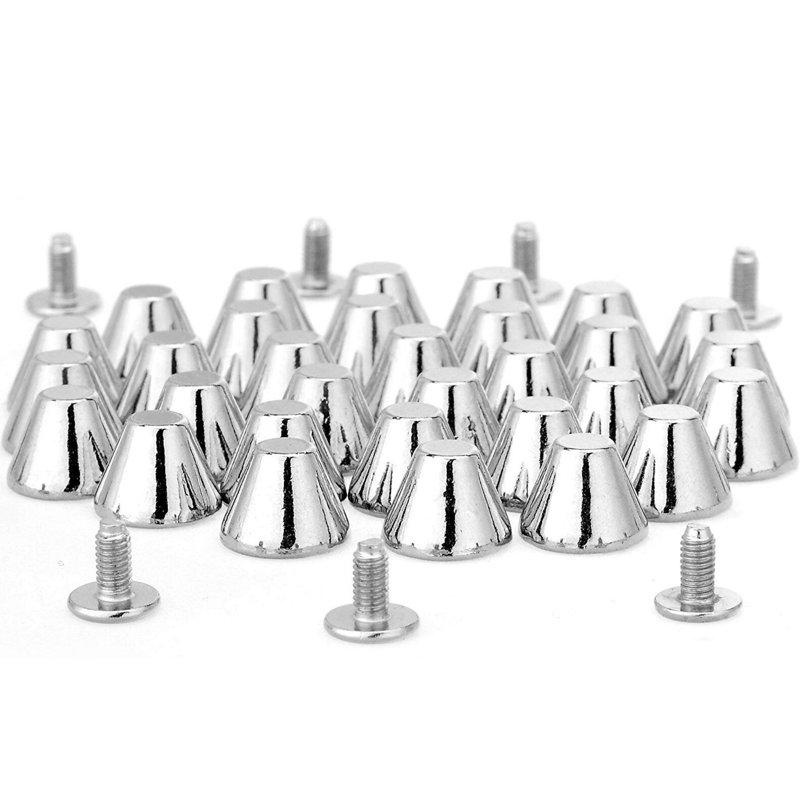 Truncated Cone Studs With Flat Top Spikes for Leather Etsy