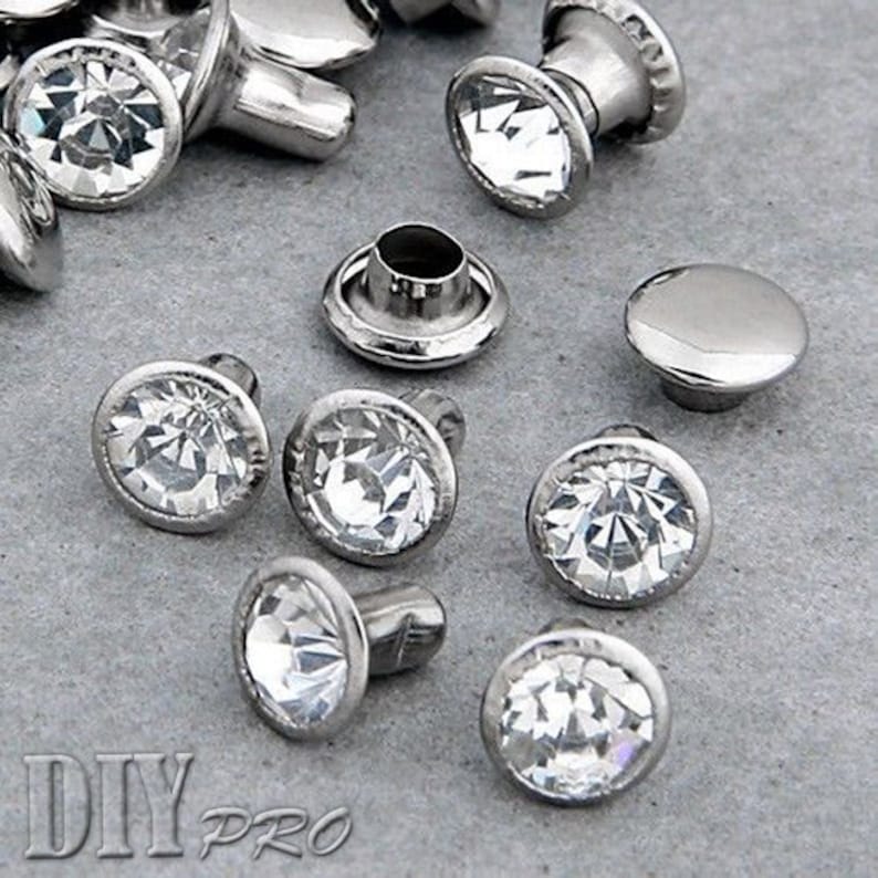 Premium Quality 570pcs Crystal Rapid Rivets Kit Czech Crystal Etsy