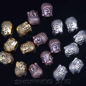 Buddha Silver Tone Beads Spiritual Free shipping Worldwide By DIYpro