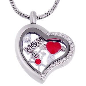 Silver Living Memory Locket Necklace 20