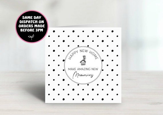 New Home Card, Housewarmng Gft, Dgtal Download, Movng Card...