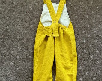 Size:2, Dungaree/Overall Pant, Gender Neutral