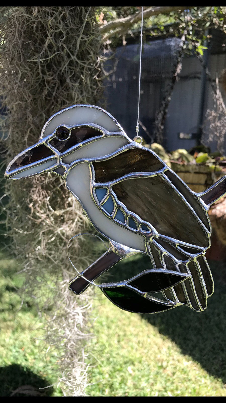 Birds of Australia Stained Glass Suncatchers. Kookaburra. Etsy Australia