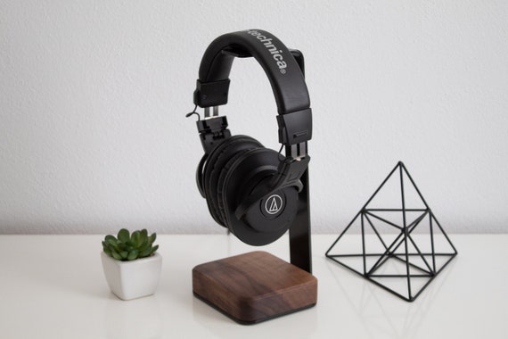 Headphone Stand Wood