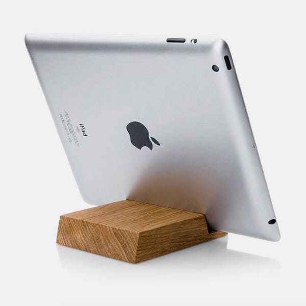 Wooden iPad Stand