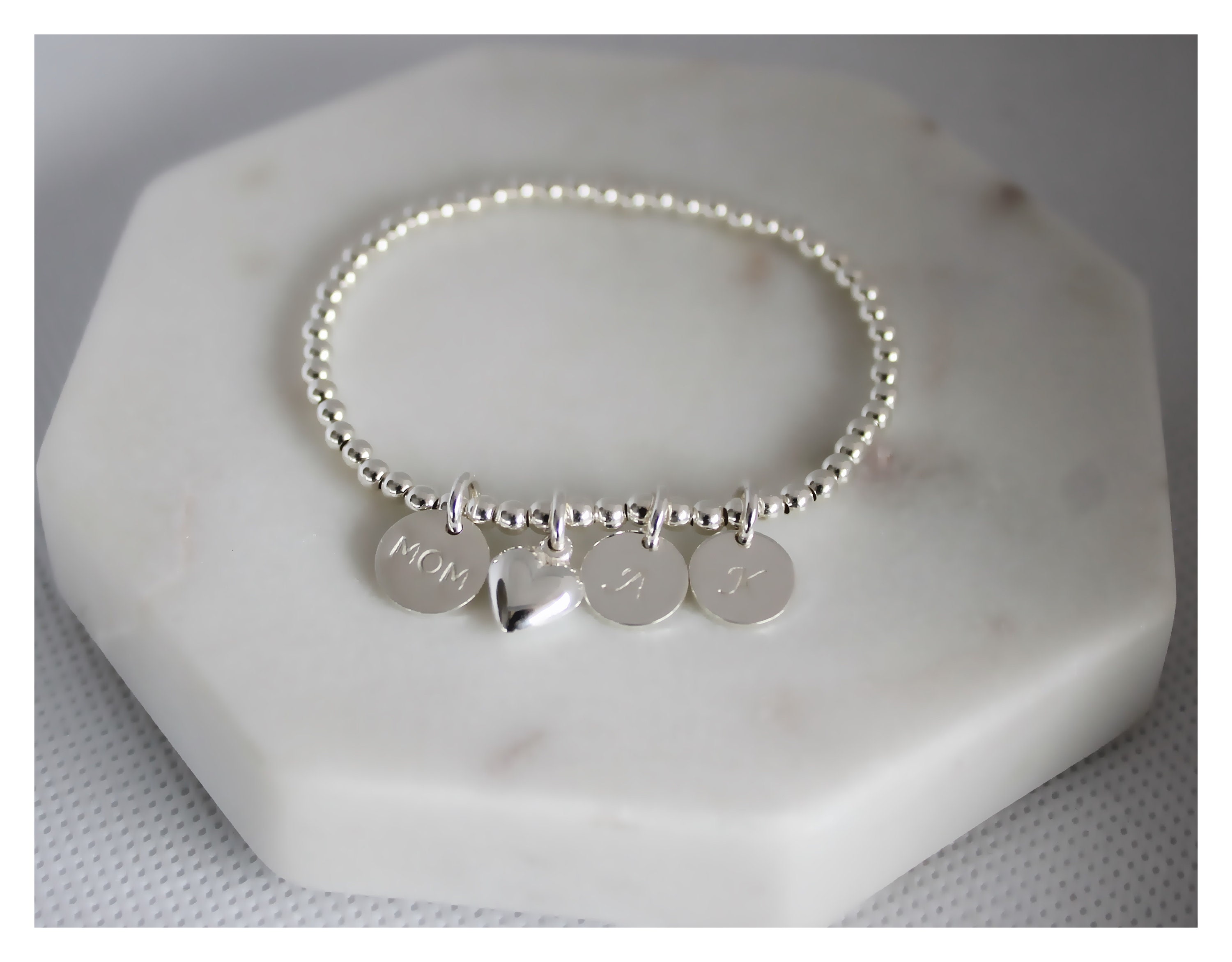 WOSTU Regalo Per La Festa Della Mamma 1pc Argento