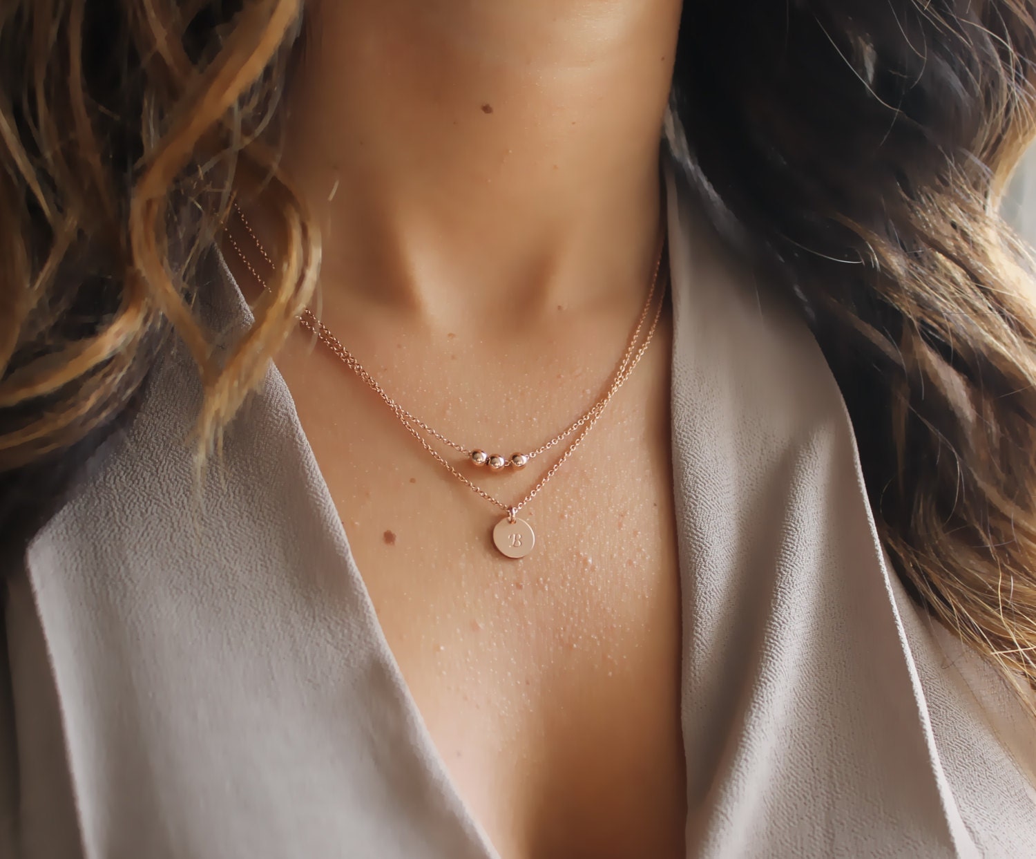 Delicate Layered Necklaces Set, Gold Layering Necklaces, Layered Set of 3  Necklaces, Dainty Minimal Necklaces, Gold Fill, Rose Gold Necklace 
