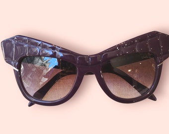 Paire de lunettes de soleil Roberto Cavalli 80's