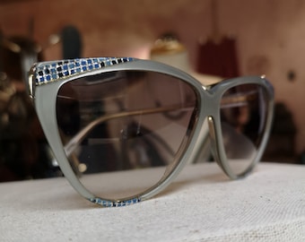 Yves Saint Laurent 80's sunglasses, fully restored by optician with new Cat 3 sun protection lenses