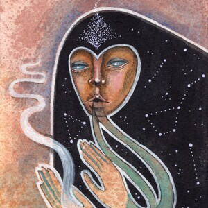 Night Spirit & The Wind Giclee Print