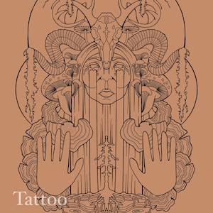 Lady Tod || Tattoo-Ticket