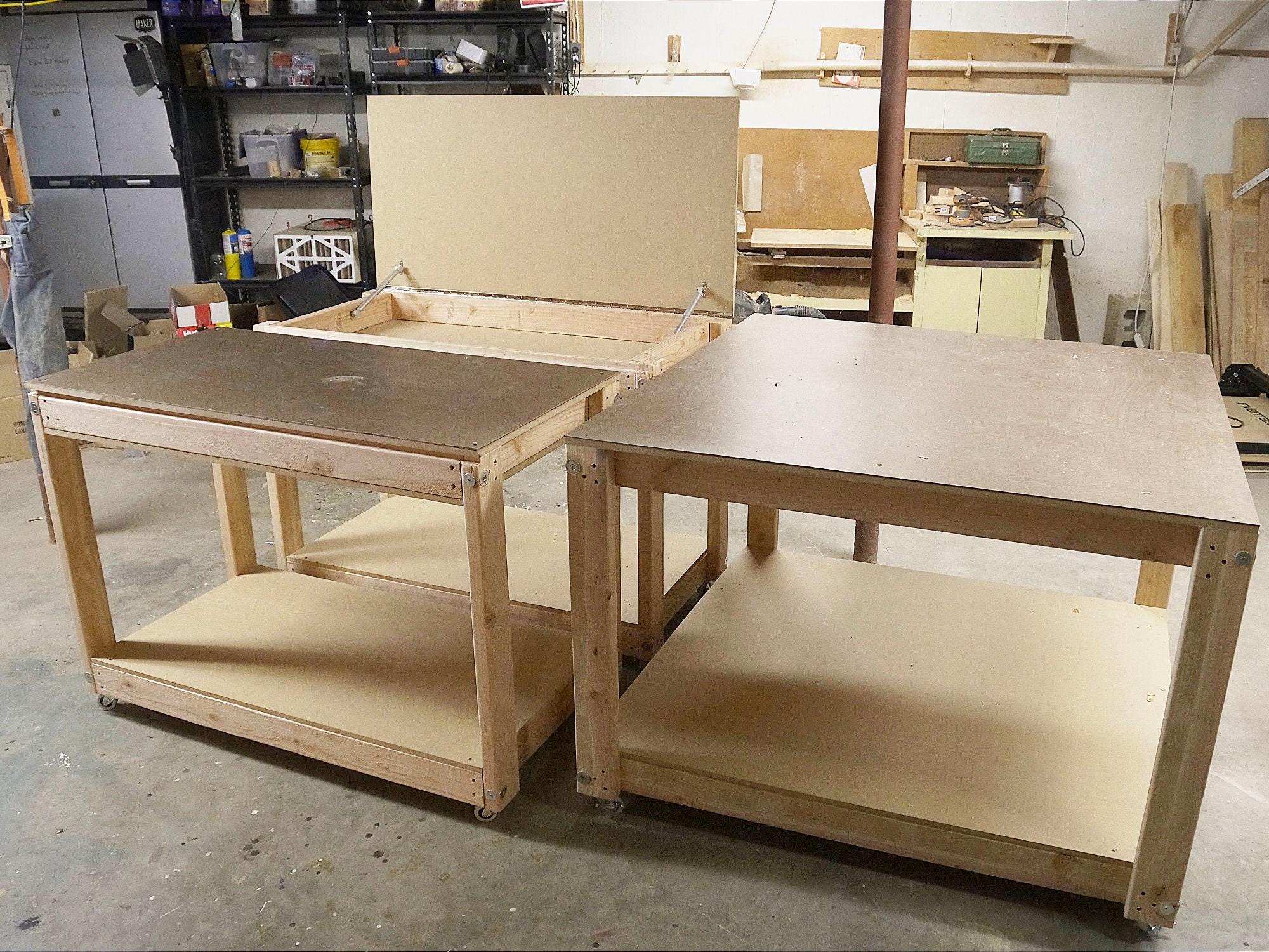 Modular Work Tables Digital Plans Etsy