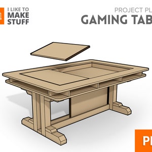 Gaming Table — Digital Plans