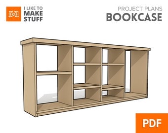 Simple Bookcase — Digital Plans