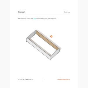 Simple Bookcase Digital Plans image 4