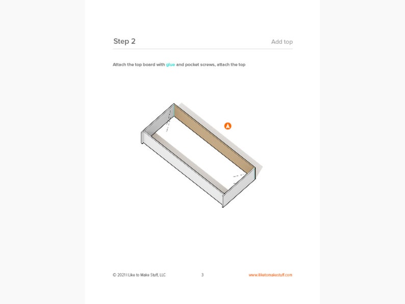 Simple Bookcase Digital Plans image 4