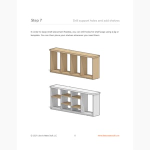 Simple Bookcase Digital Plans image 5