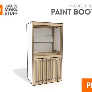 Cabina de pintura — Planos digitales