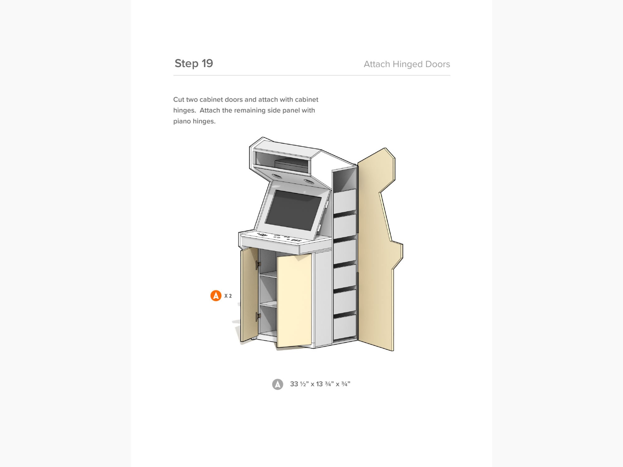 Arcade Cabinet — Digital Plans - Etsy