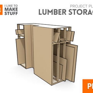 Lumber Storage — Digital Plans