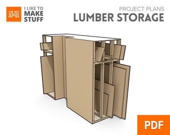 Lumber Storage — Digital Plans