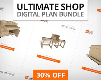 Ultimate Shop Digital Plans Bundle