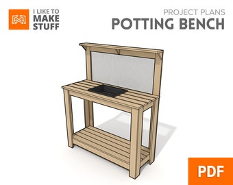 Potting Bench — Digital Plans