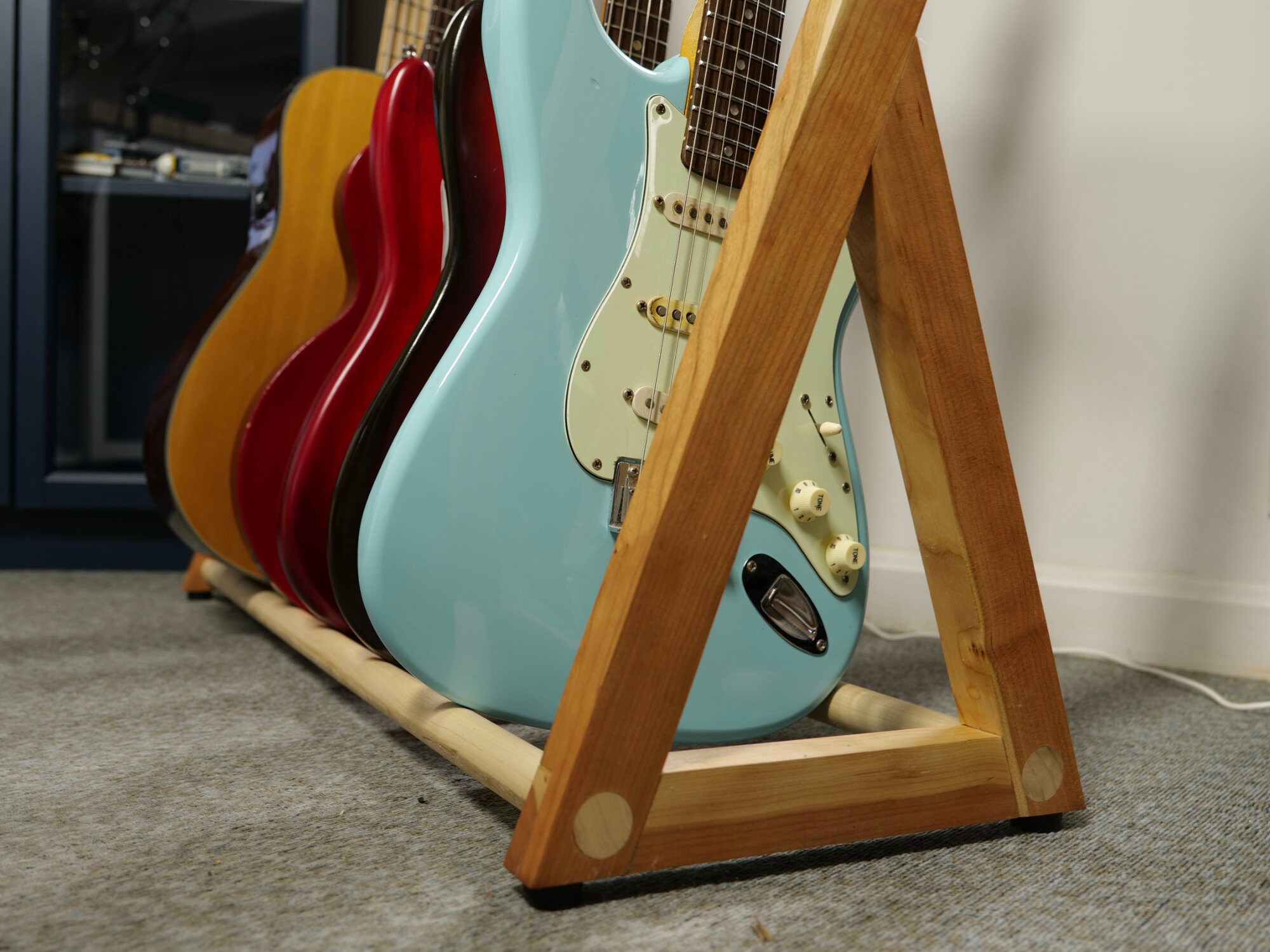 Multi Guitar Stand — Digital Plans - Etsy Israel