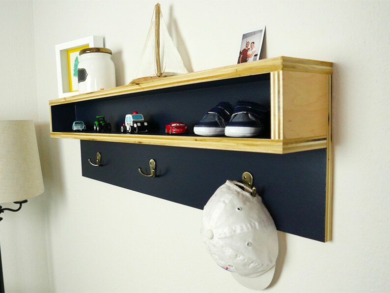 Floating Jacket Rack Floating Coat Rack — Digital Plans - Etsy