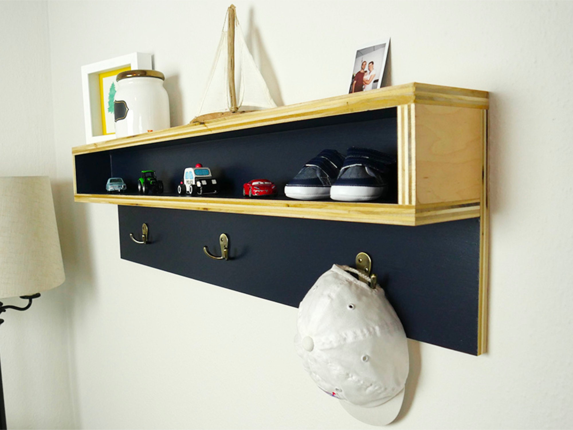 Floating Coat Rack Digital Plans Etsy