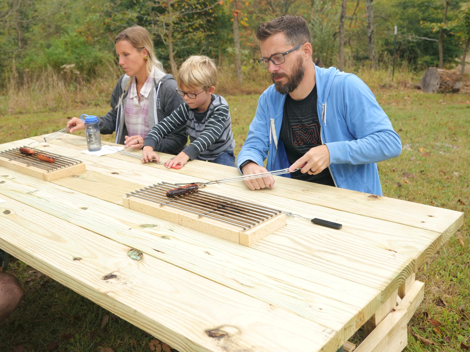 Picnic Table Grill Digital Plans Etsy