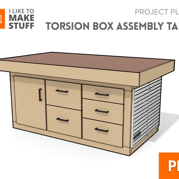 Torsion Box Assembly Table — Digital Plans