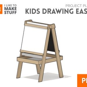 Kids Drawing Easel — Digital Plans