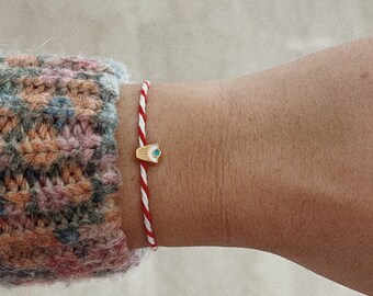 Greek Martaki Bracelet / March - Martis Bracelets / Evil Eye Macrame Bracelet / Cotton cord bracelets / Friendship bracelets