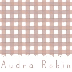 Pink Gingham Nahtlose MusterDatei Wiederholen Karo Muster Malen Aquarell Wiederholen Bauernhaus Picknick Digital French Country Cottage Core