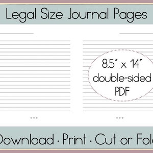 Legal Size Paper 